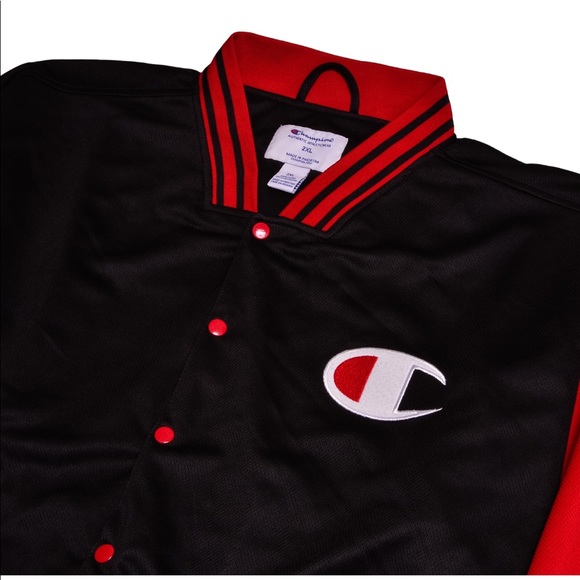 NWT Champion Men’s Varsity Track Jacket - Picture 5 of 6